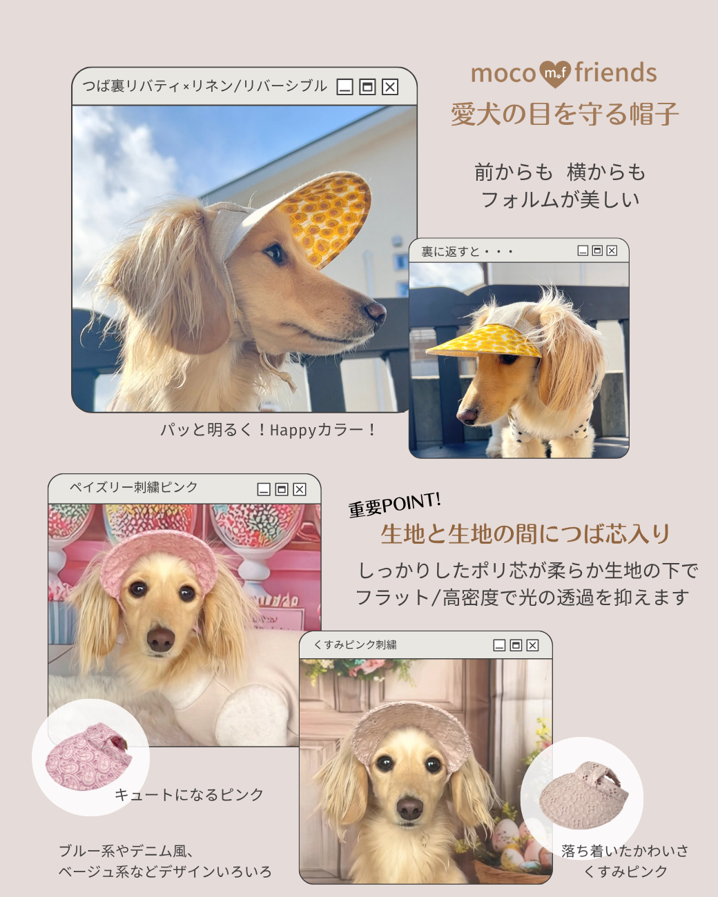 犬の帽子